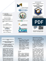 Triptico Del Congreso Venezolana de Geotecnia 2020