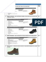 Bata, LSH, and Safi Safety Shoe Price List