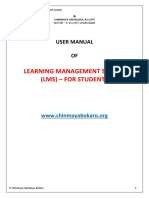 Student User Manual LMS