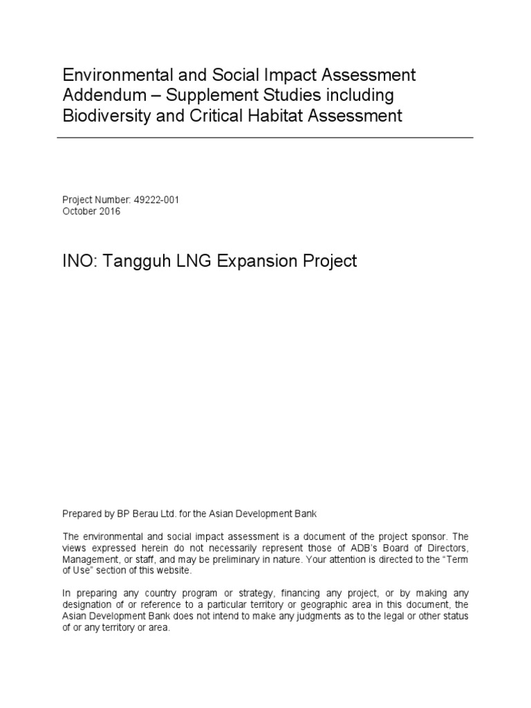 001 Esia 02 Pdf Sewage Treatment Landfill