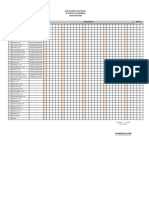 Daftar Hadir Tatap Muka SD Negeri 111 Pekanbaru Bulan Juni 2020)