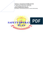 Safety Operation Plan: International College of Philsouth