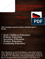 Educational System in Germany: Gizelle A. Abaja Presenter