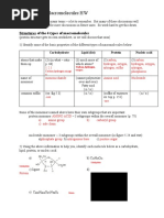 Chapter 5 Macromlecules HW