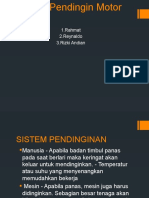 Sistem Pendingin Motor Diesel