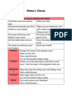 Chore Charts