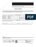 Acuse de recibo electrónico del IMSS para empresas