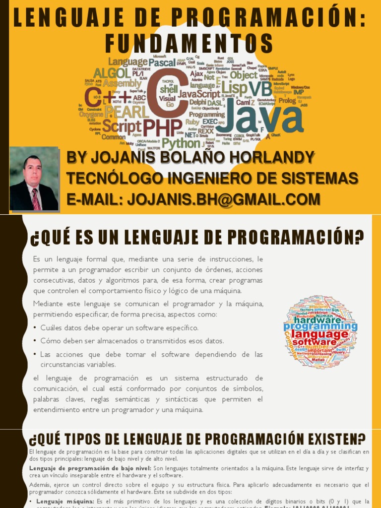 Programacion Conceptos Basicos Pdf Lenguaje De Programacion