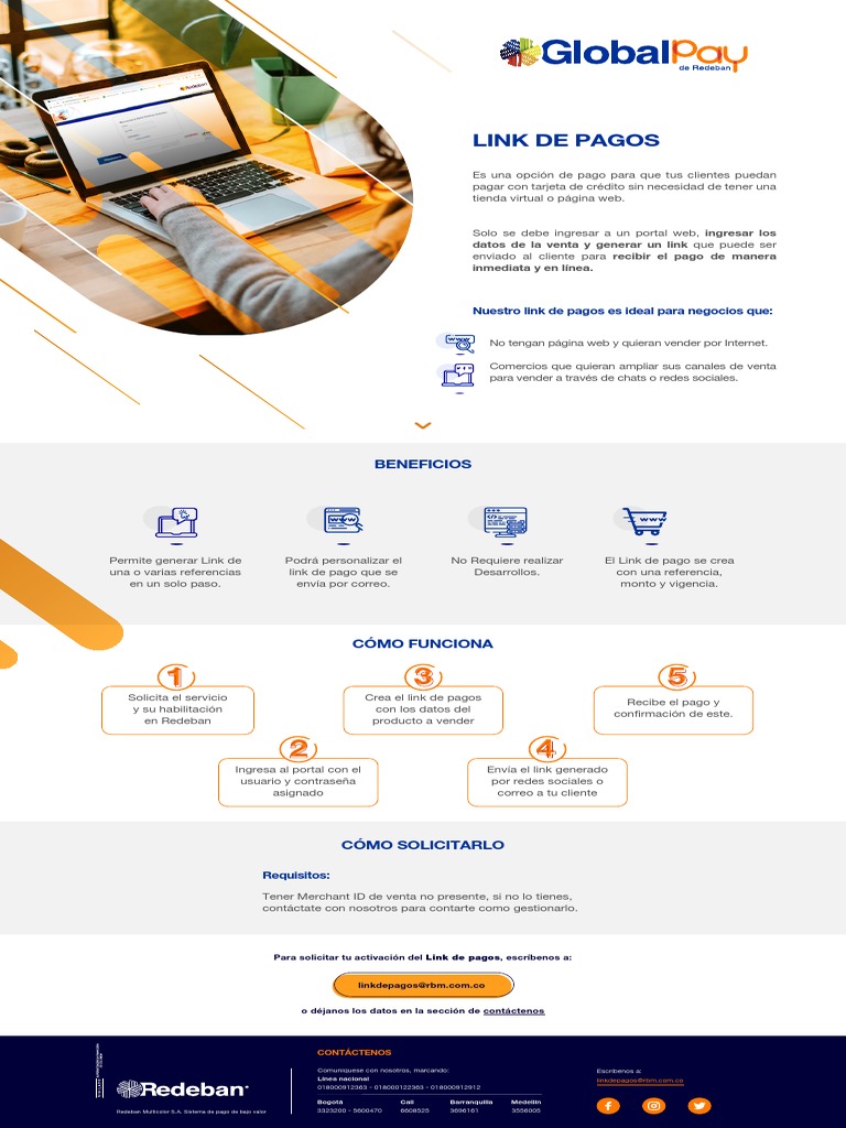 Link de Pagos - Globalpay PDF | PDF | Servicio de redes sociales | Las ...