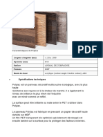 Caractéristiques de Polylac