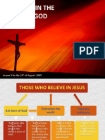 Believing in The Son of God