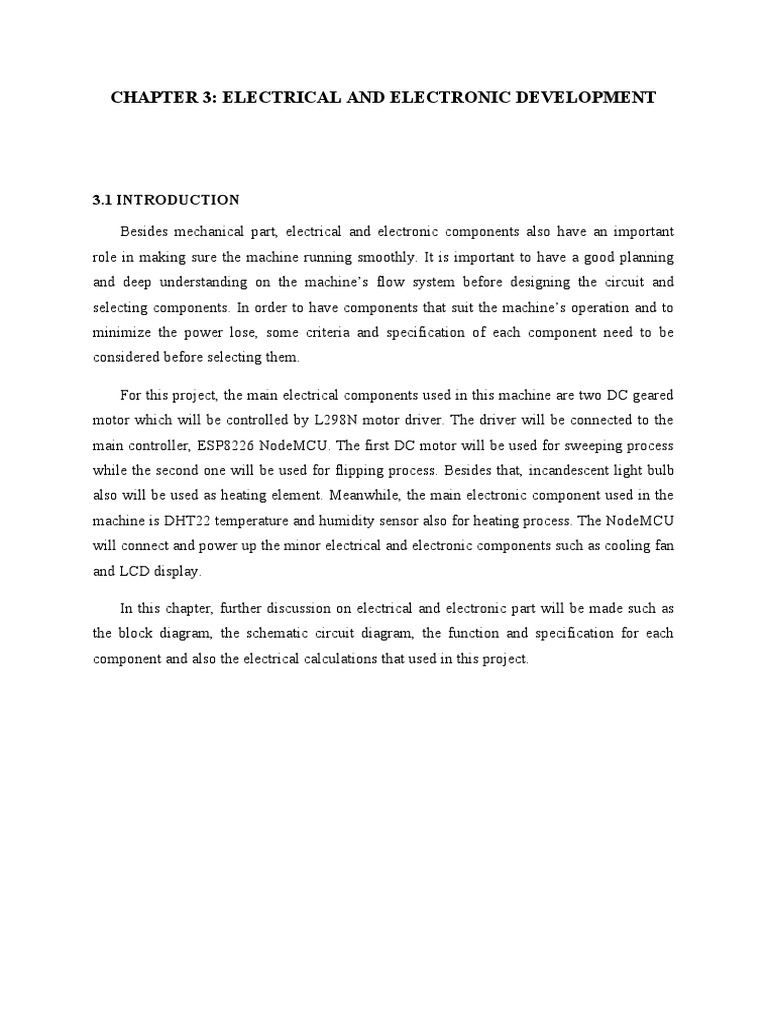 Electrical and Electronic Components Overview | PDF | Electric Motor ...