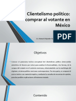 Clase 1 Clientelismo Político UAM Azcapotzalco