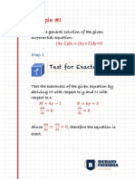 L4 Examples - Exact Differential Equations PDF