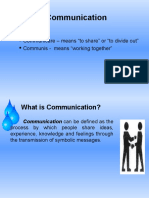 What Is Communication