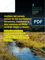 Estado Ecosistemas Maule Maipo Eh2030 Pliscoff