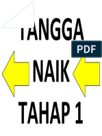 Signboard Naik Tangga