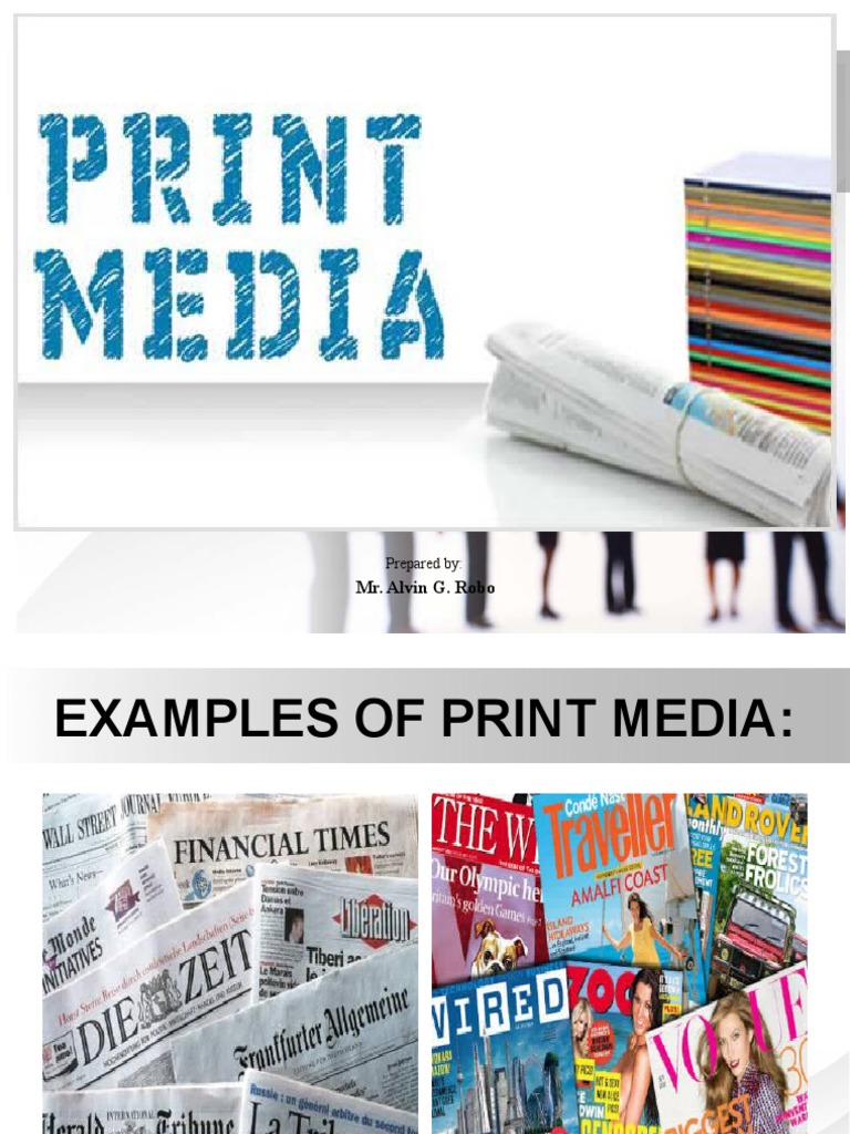 Overview of Print Media History | PDF | General Fiction