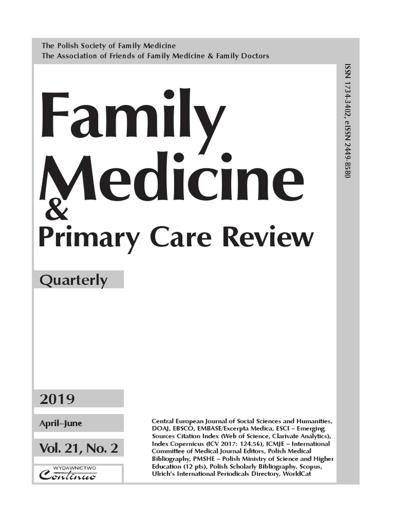 ჟურნალი სრული Pdf Evidence Based Medicine Specialty Medicine