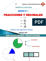 Sesión 1-Fracciones y Decimales PDF