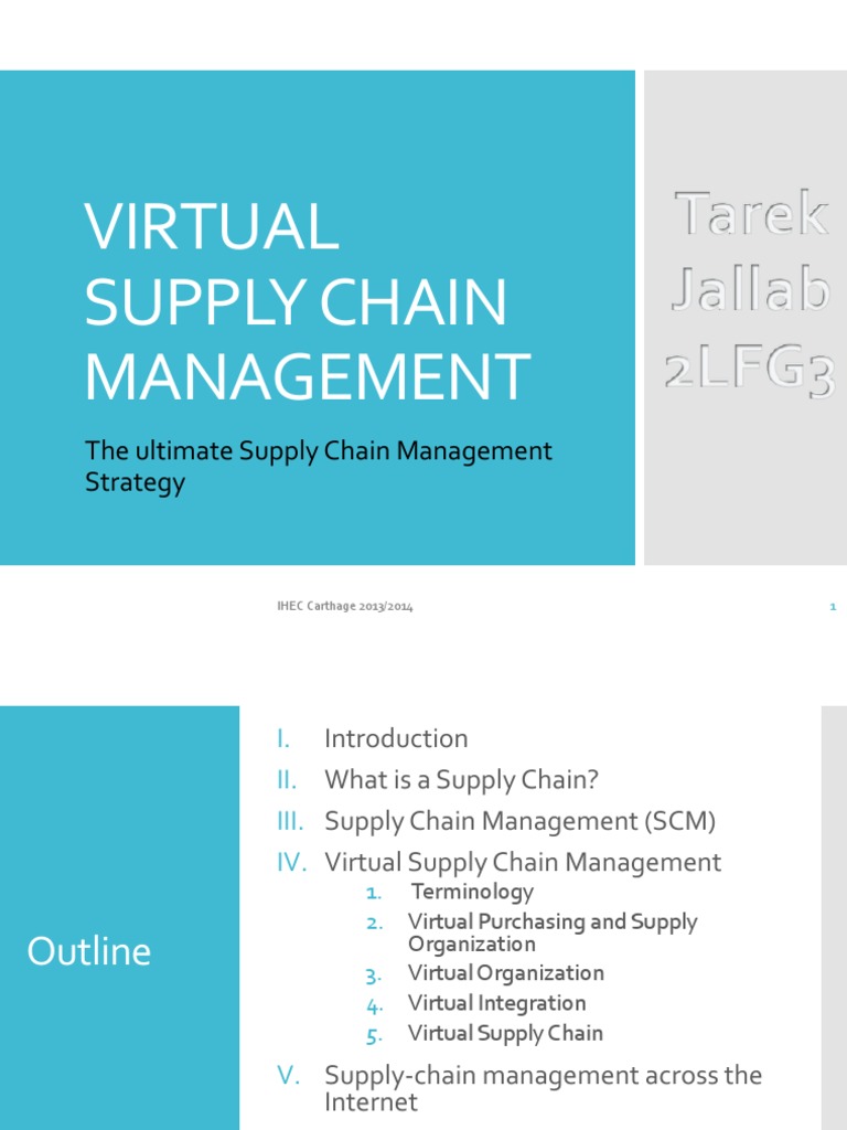 Virtual Supply Chain Management | PDF | Supply Chain Management ...
