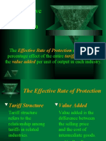 Effective Rate of Protection (ERP)