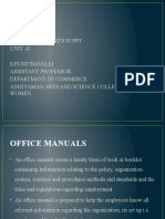 Office Organisation PPT - Authority, Responsibility, Delegation