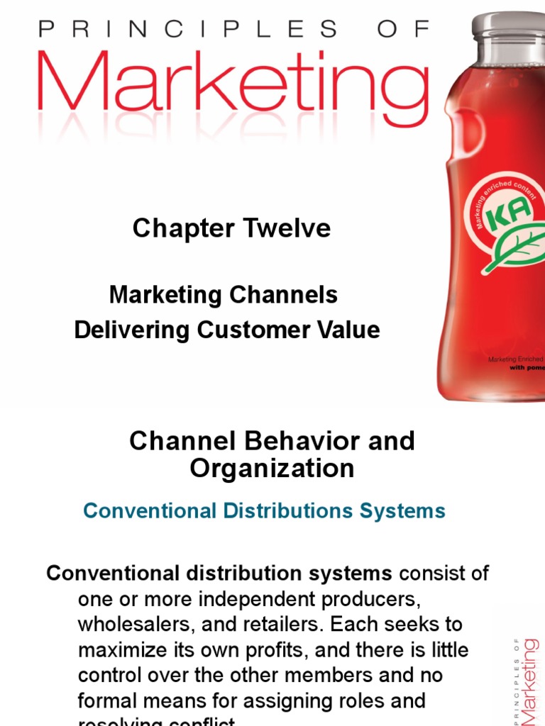 Chapter Twelve: Marketing Channels Delivering Customer Value | PDF ...