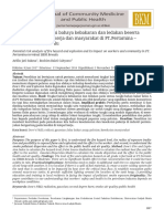 B.3. Jurnal - Analisis Risiko Potensi Bahaya Kebakaran Dan Ledakan PDF