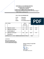 UIN Raden Intan Lampung Nilai Ujian Komprehensif Mahasiswa PBI