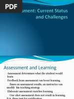 Challenges of Assessment in Modern Age