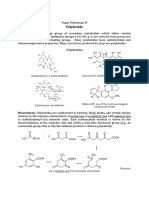 Polyketide: Polyketides Are A Large Group of Secondary Metabolites Which Either Contain