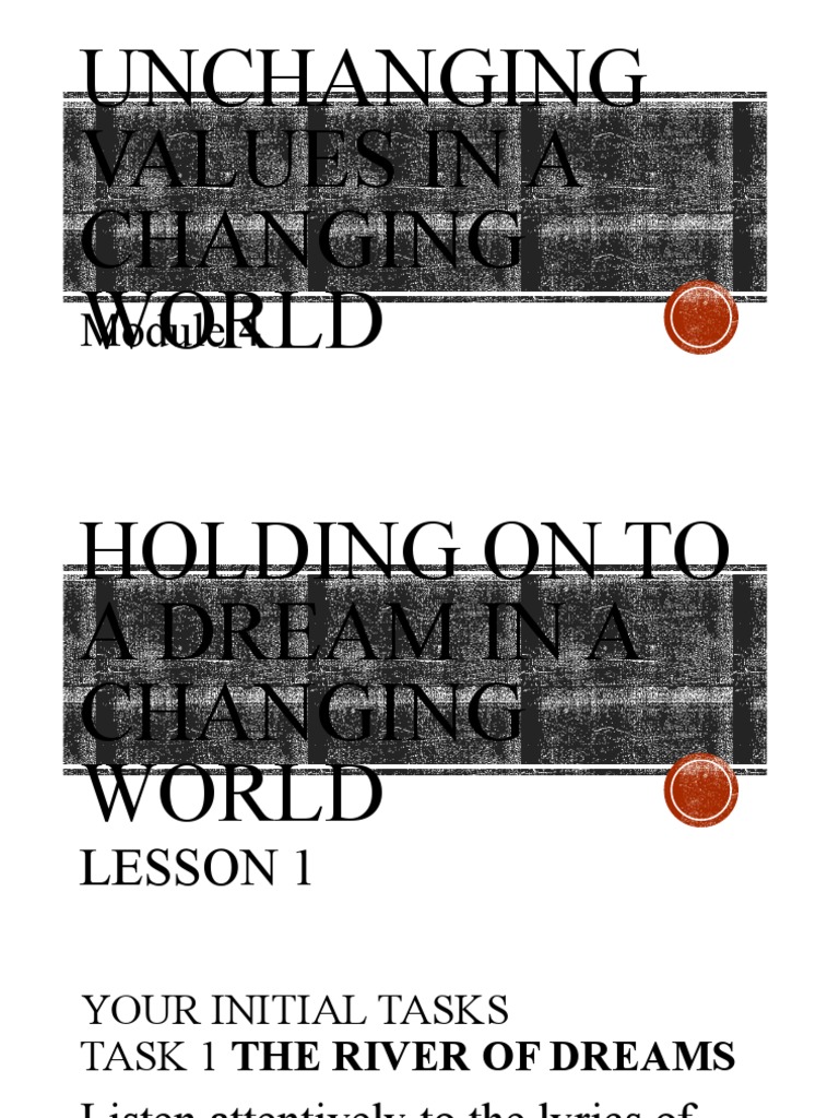 Grade 9 Module 4 Lesson 1 A Raisin in The Sun PDF Grammatical Tense