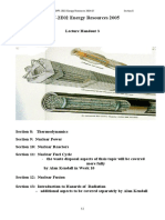 ENV-2E02 Energy Resources 2005: Lecture Handout 3