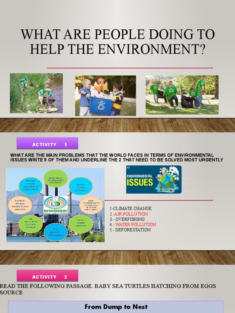 Environmental Issues & Solutions | PDF | Science & Mathematics ...