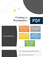 Lesson 2 - Creating a Presentation
