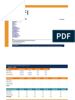 Financial Projection Template: Strictly Confidential