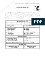 Dragon Genetics Worksheet