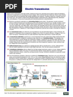 Electricity Generation and Distribution Process | PDF | Electric Power ...