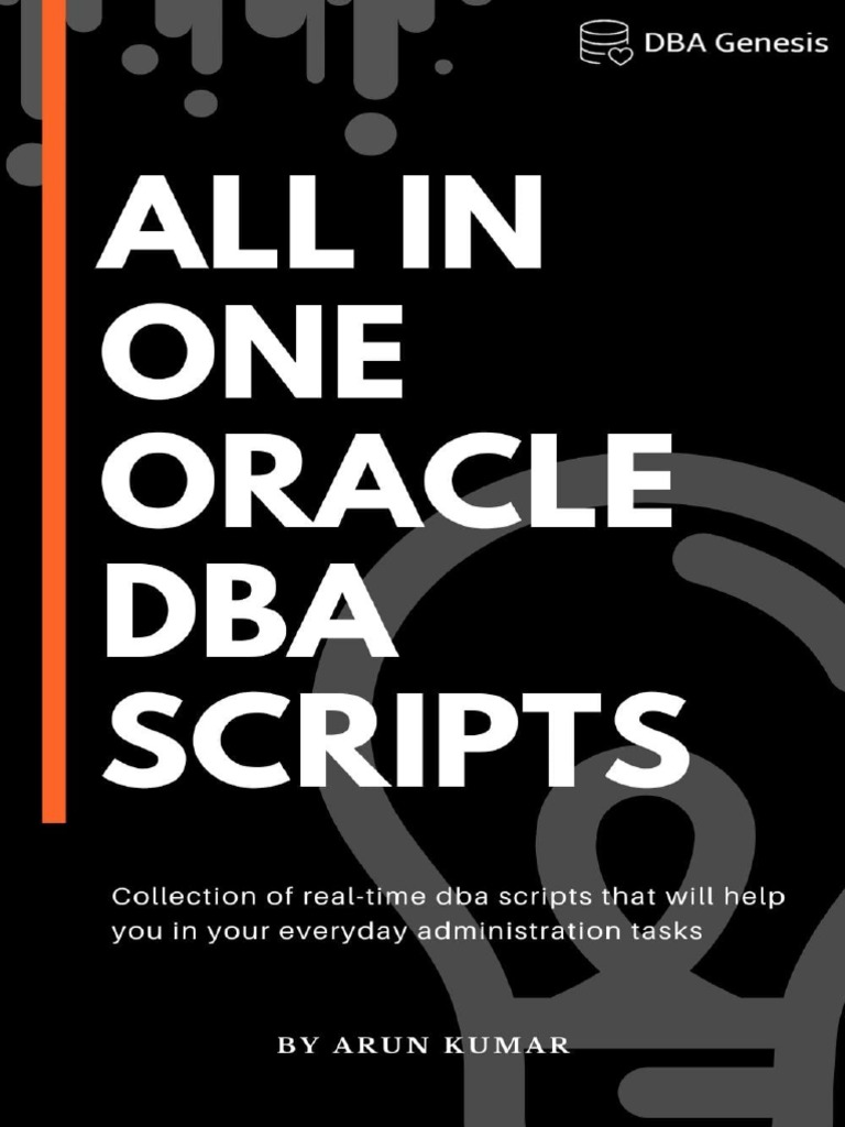All in One DBA Scripts PDF PDF Information Retrieval Information Science