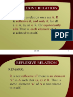 Reflexive Relation - (12 - 2)