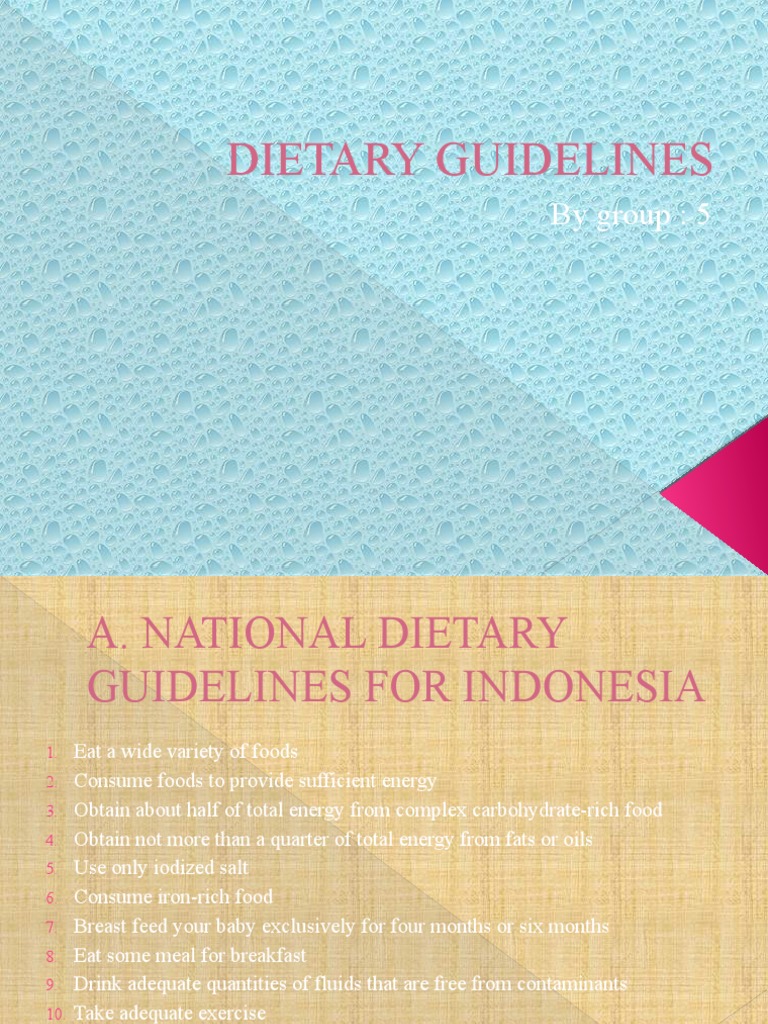 NUTRITION GUIDELINES 2021 visual data 6