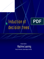 Induction of Decision Trees: Machine Learning