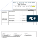 Academic Planning and Services: Table of Specifications (Tos)