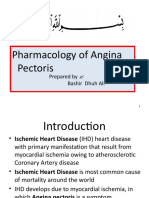 Pharmacology of Angina Pectoris: Types, Classification of Drugs, and Mechanism of Action