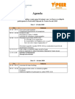 Agenda Online Pentru Atelier de Intruire Traineri FNTS2020