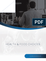 Health Science and Food Choices PTC March 2019