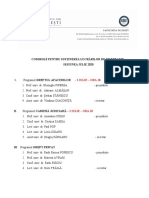 Comisii Disertatie - Iulie 2020