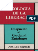 Teología de La Liberación. Respuesta Al Cardenal Ratzinger Segundo Juan Luis PDF
