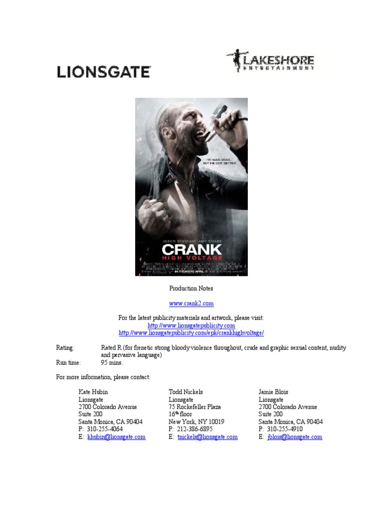 Crank 2: High Voltage – Filme bei Google Play